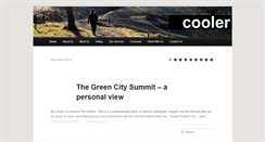 Desktop Screenshot of coolerprojects.com